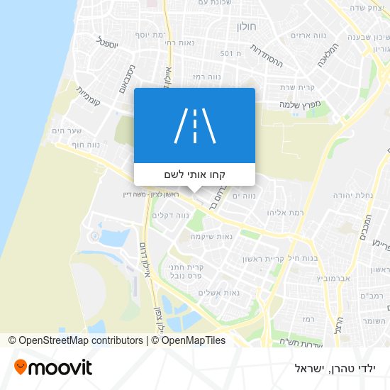 מפת ילדי טהרן