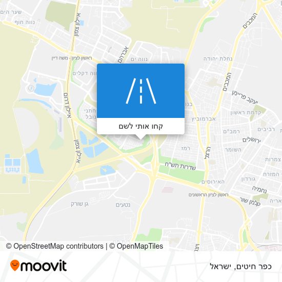 מפת כפר חיטים