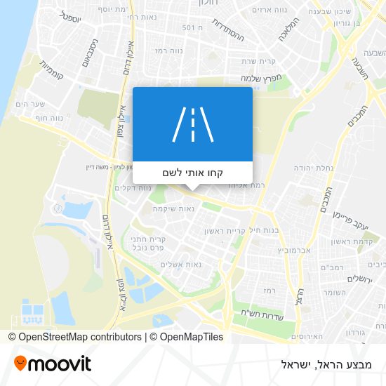 מפת מבצע הראל