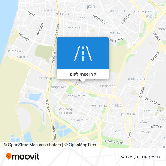 מפת מבצע עובדה