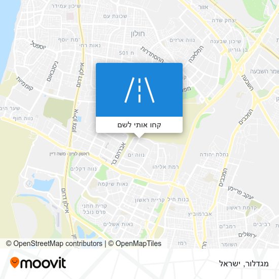 מפת מגדלור