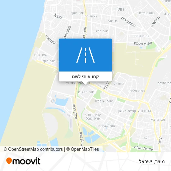 מפת מיצר