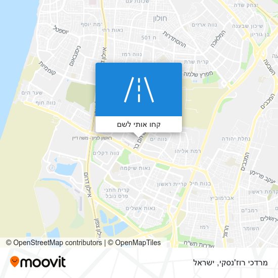 מפת מרדכי רוז'נסקי