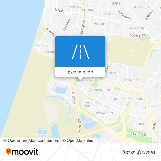 מפת נאות גולן