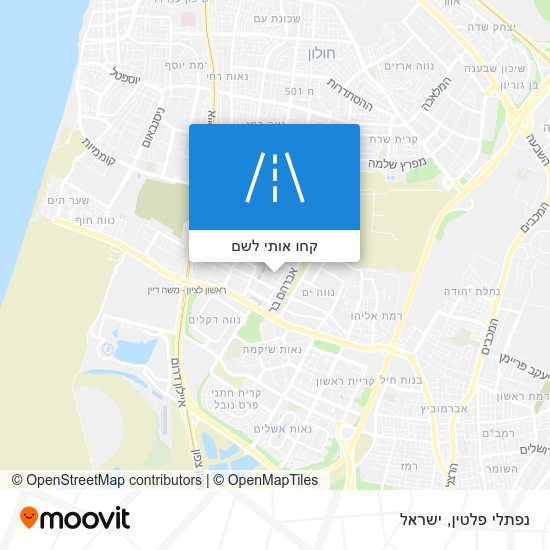 מפת נפתלי פלטין