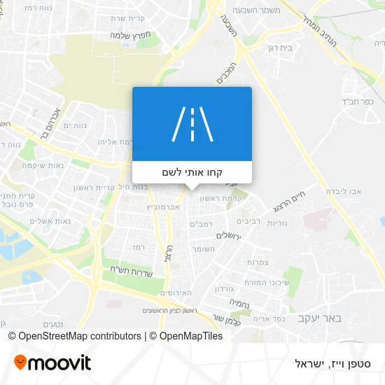מפת סטפן וייז