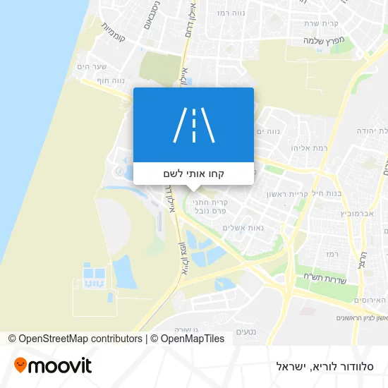 מפת סלוודור לוריא