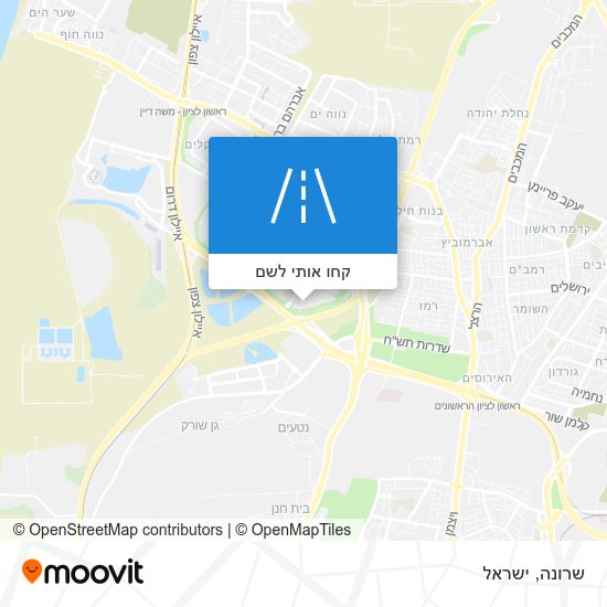מפת שרונה