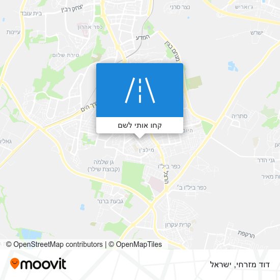 מפת דוד מזרחי