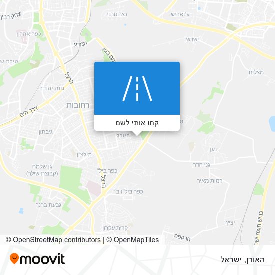 מפת האורן