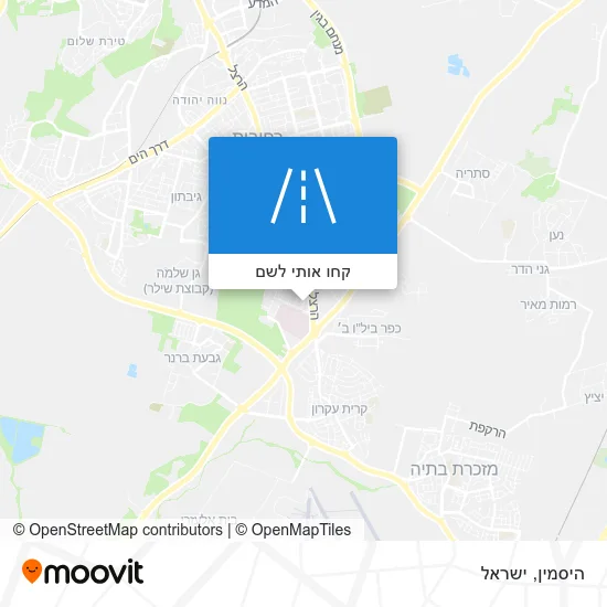 מפת היסמין