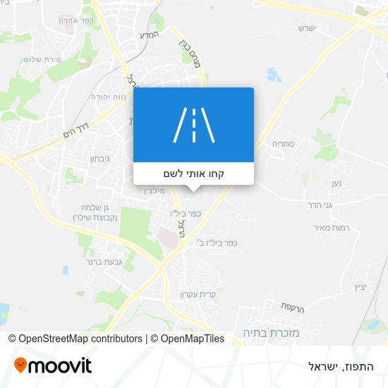 מפת התפוז