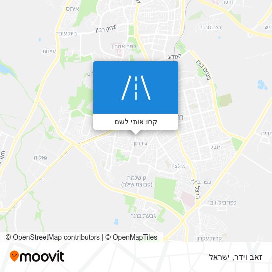 מפת זאב וידר