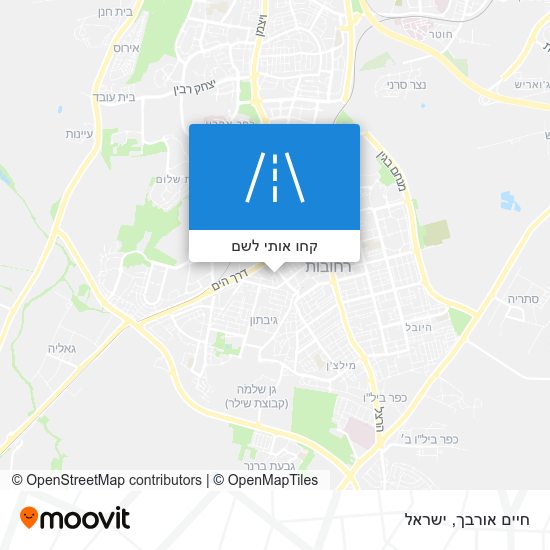 מפת חיים אורבך
