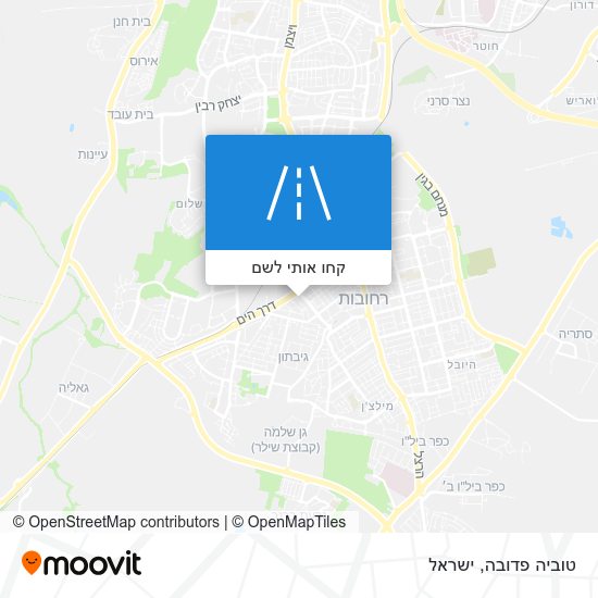 מפת טוביה פדובה