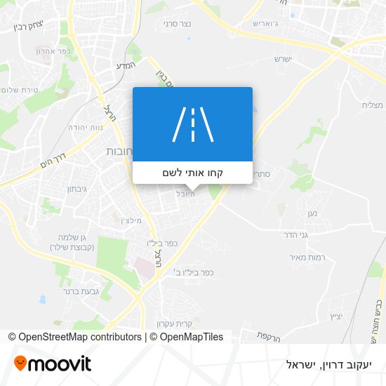 מפת יעקוב דרוין