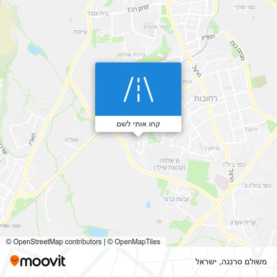 מפת משולם סרנגה