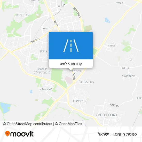 מפת סמטת היקינטון