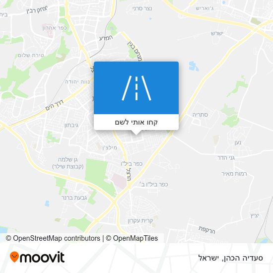 מפת סעדיה הכהן
