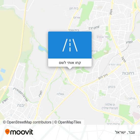 מפת צבר