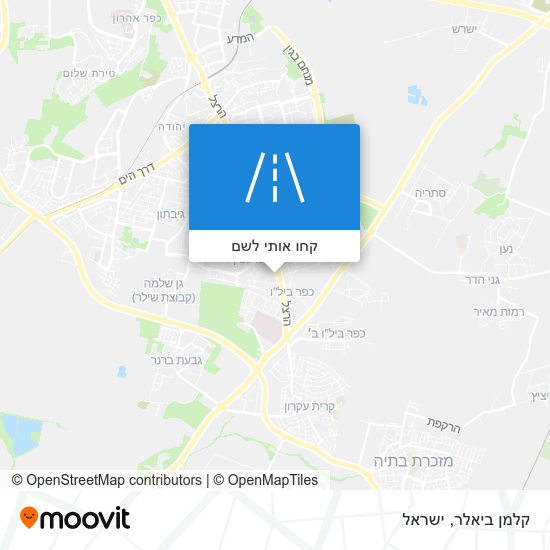 מפת קלמן ביאלר