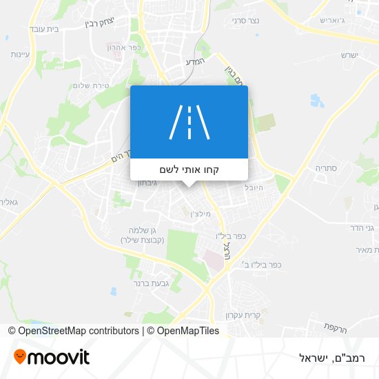 מפת רמב"ם