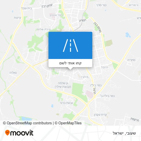 מפת שעובי