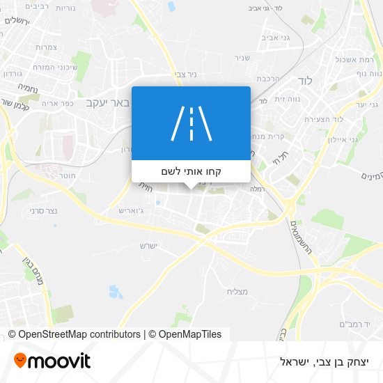 מפת יצחק בן צבי