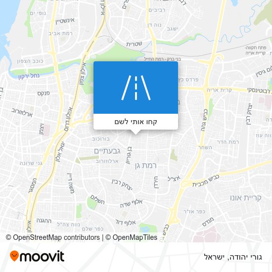 מפת גורי יהודה
