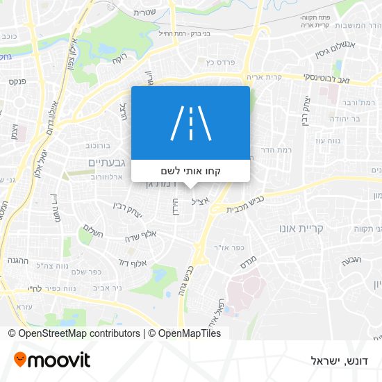 מפת דונש
