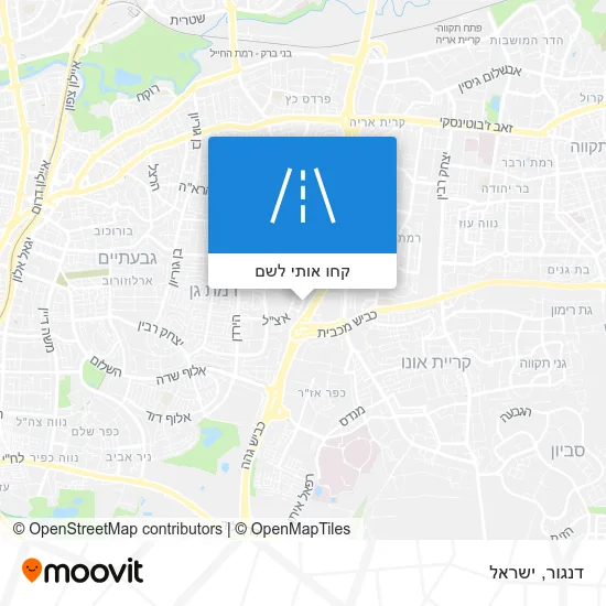 מפת דנגור