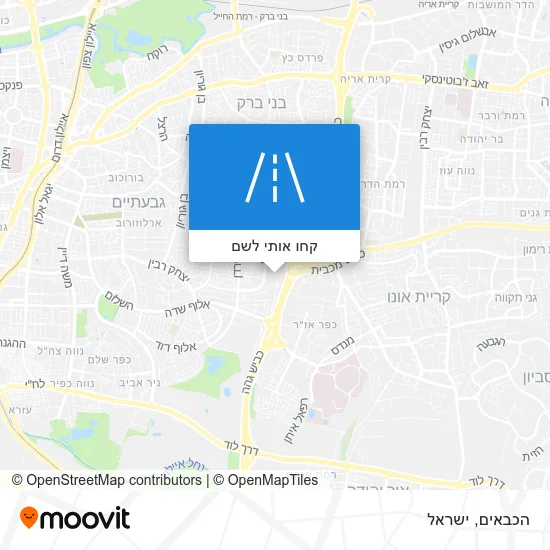 מפת הכבאים