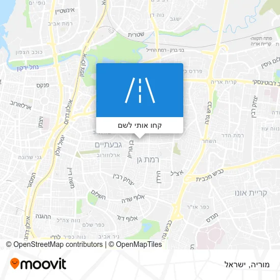 מפת מוריה