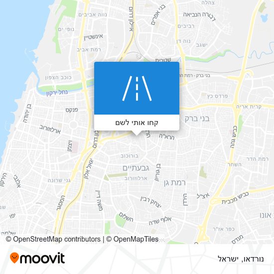 מפת נורדאו