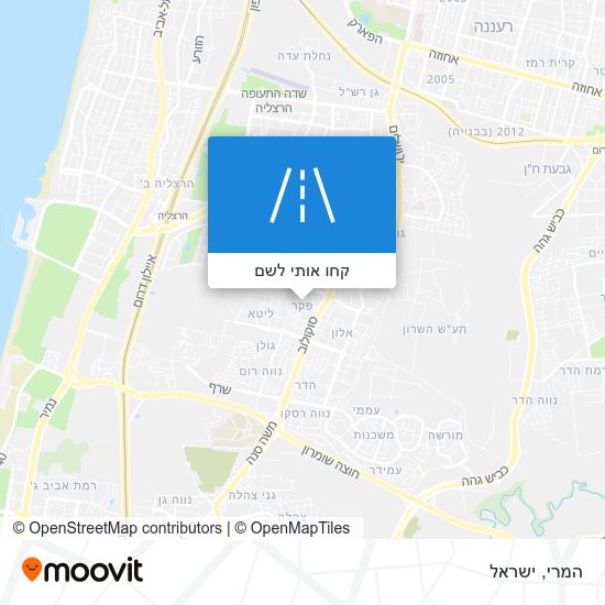 מפת המרי