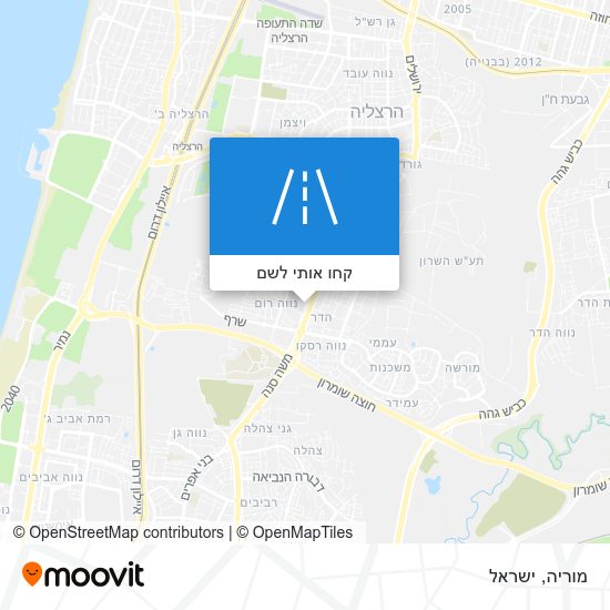 מפת מוריה