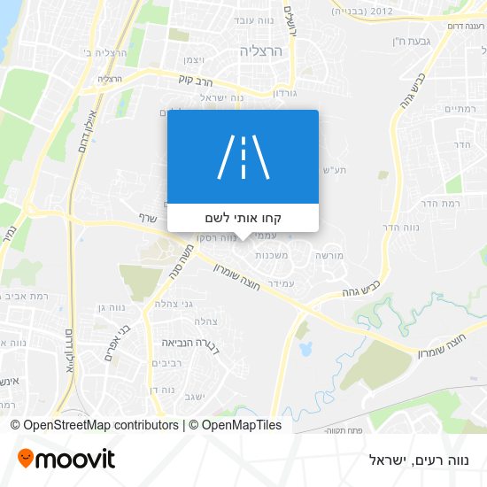 מפת נווה רעים