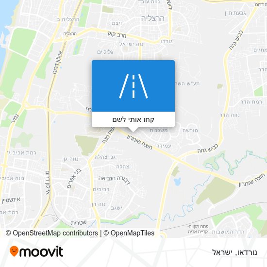 מפת נורדאו