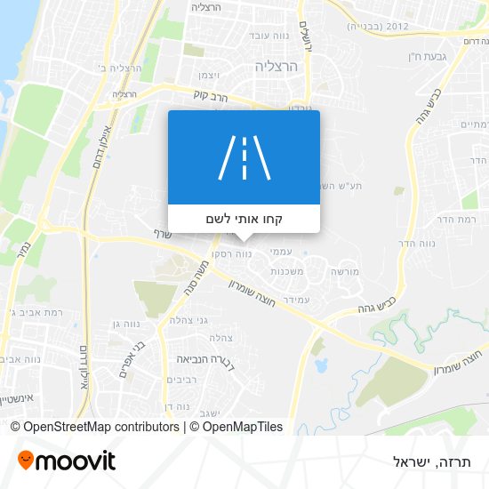 מפת תרזה