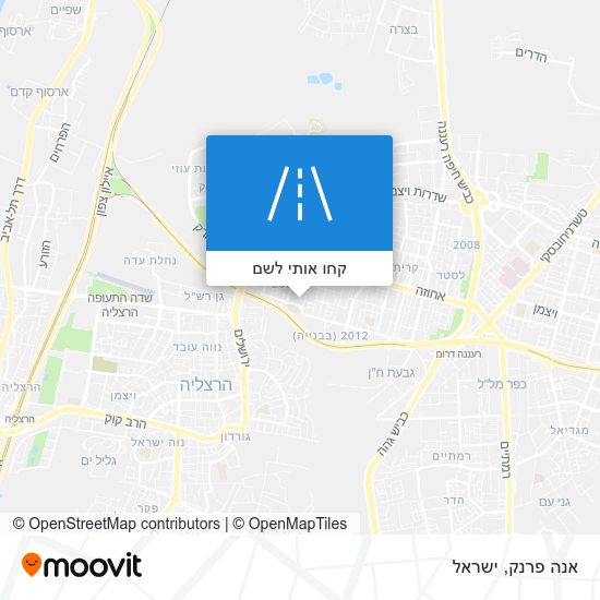 מפת אנה פרנק