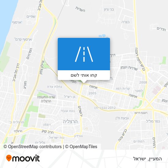מפת המעיין