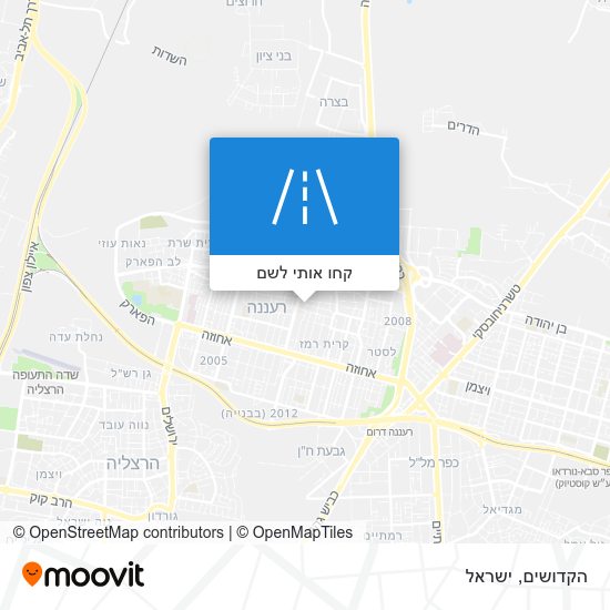 מפת הקדושים
