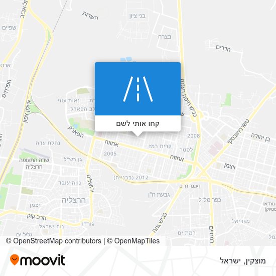 מפת מוצקין