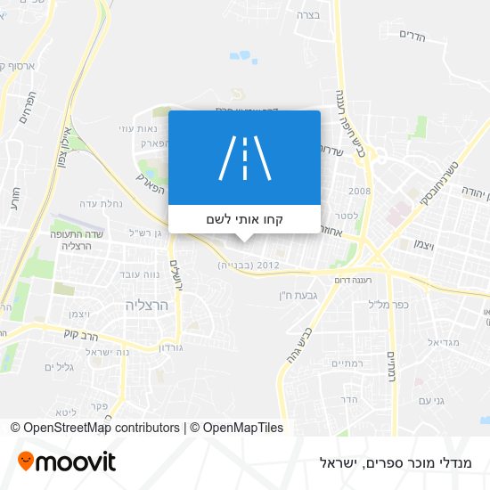 מפת מנדלי מוכר ספרים