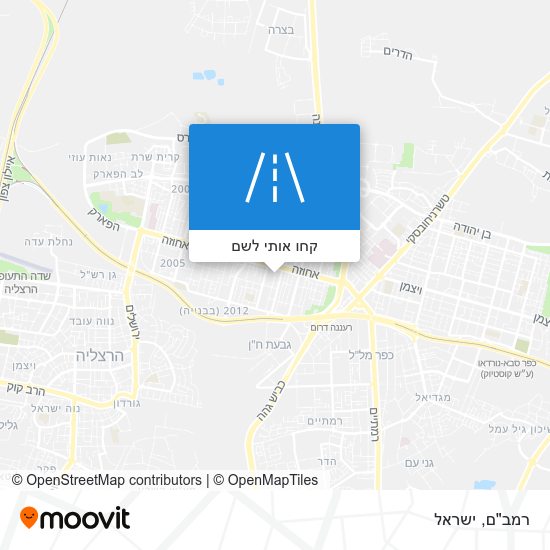 מפת רמב"ם