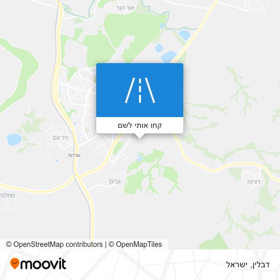 מפת דבלין