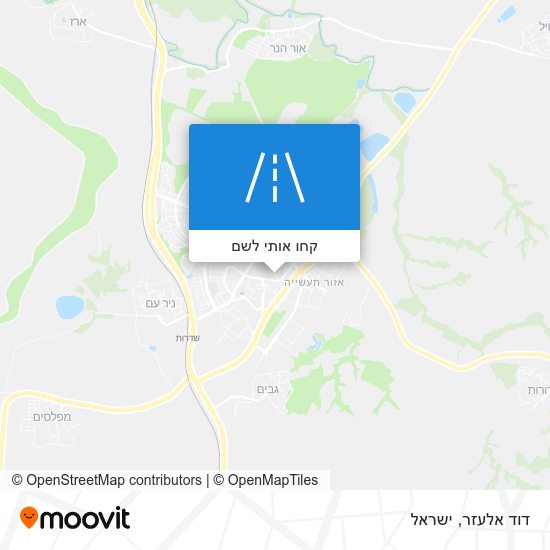 מפת דוד אלעזר
