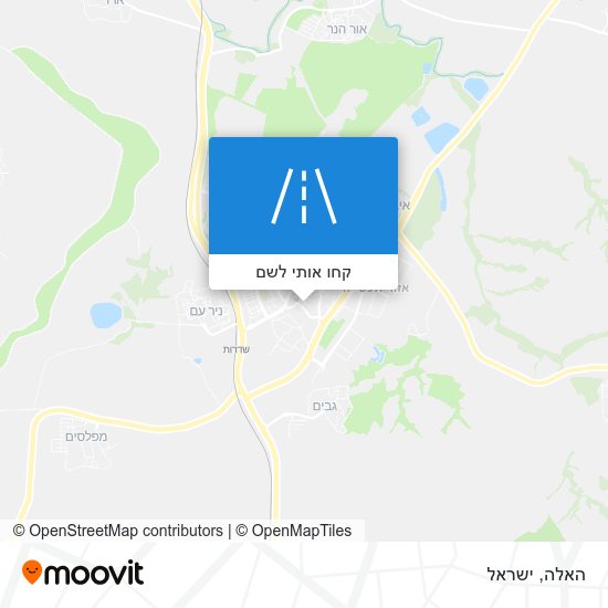מפת האלה