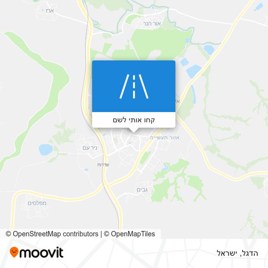 מפת הדגל