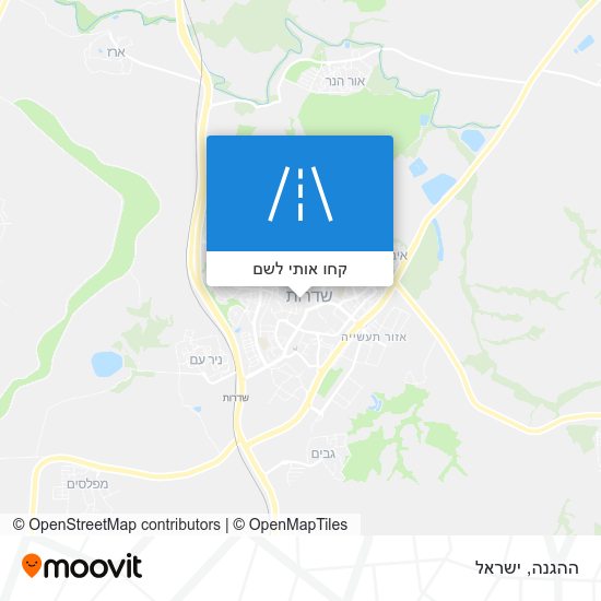 מפת ההגנה